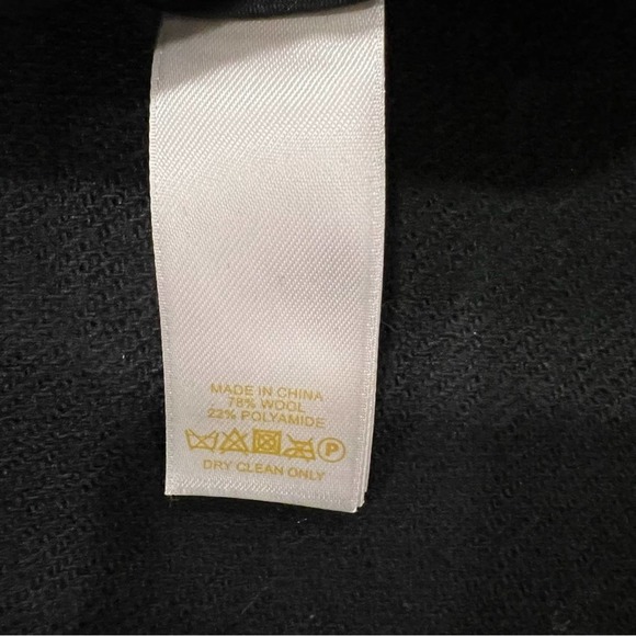 Kate Spade “Blaze A Trail” Black Sheath Blouse Vest Size 4 - Picture 8 of 10